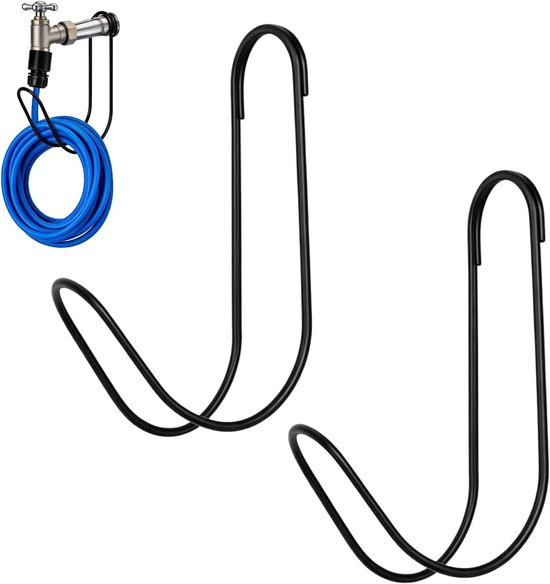 tuinslanghouder, 2 stuks, duurzame slanghouder, tuinslang ophangen, waterslanghouder voor waterslang, buiten, tuin