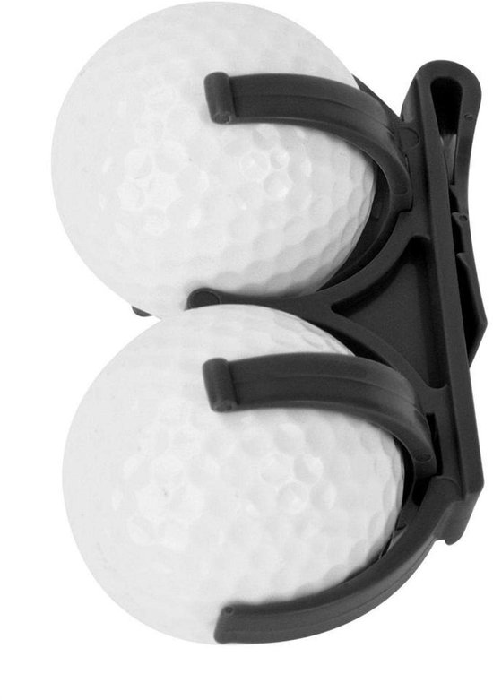 Tyenaza Golf Ball Clip - Professionele Ball Holder Organizer voor Golfer - Zwart van Merkloos