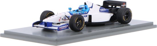Tyrrell 024 Yamaha Spark Modelauto 1:43 1996 Mika Salo Tyrrell Yamaha S6977 Monaco GP Schaalmodel van Tyrrell
