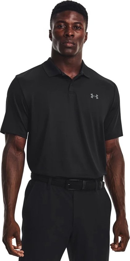 UA Performance 3.0 Polo-Black / / Pitch Gray - Maat M van Under Armour
