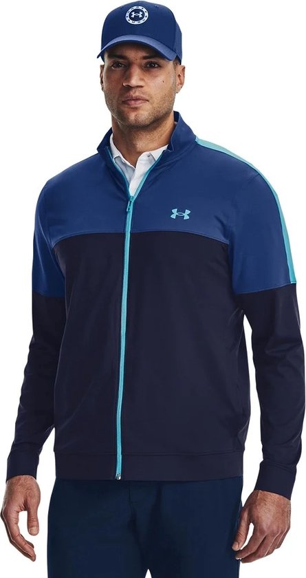UA Storm Midlayer FZ-Midnight Navy / Blue Mirage / Glacier Blue van Under Armour