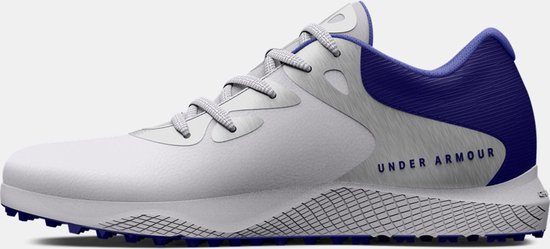UA W Charged Breathe 2 SL-White / Metallic Silver / Baja Blue