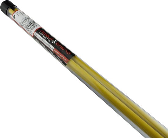 Uitlijning Sticks - Golf Stabilisator - Golfswing Trainen - Set van 2 Stuks - 123cm - Geel