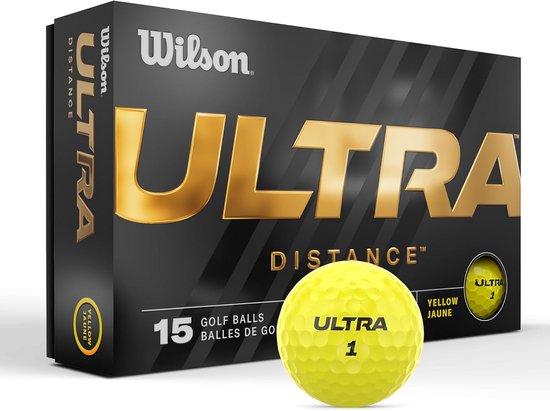 Ultra Golfballen - 15 Stuks voor Optimaal Afstandspel van Merkloos