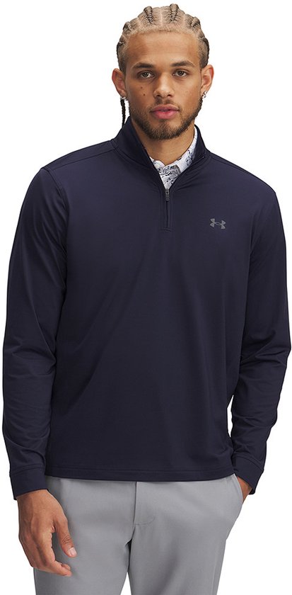 Under Armour 1/4 Zip-Navy Heren van Merkloos
