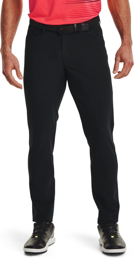 Under Armour 5 Pocket Pant-Zwart / / Wit van Under Armour