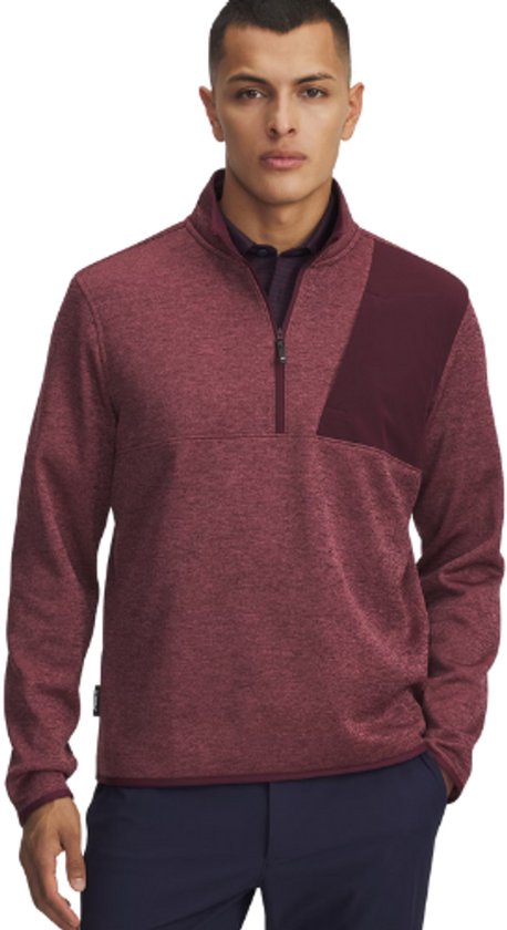 Under Armour Drive Sweater Fleece Rood van Merkloos