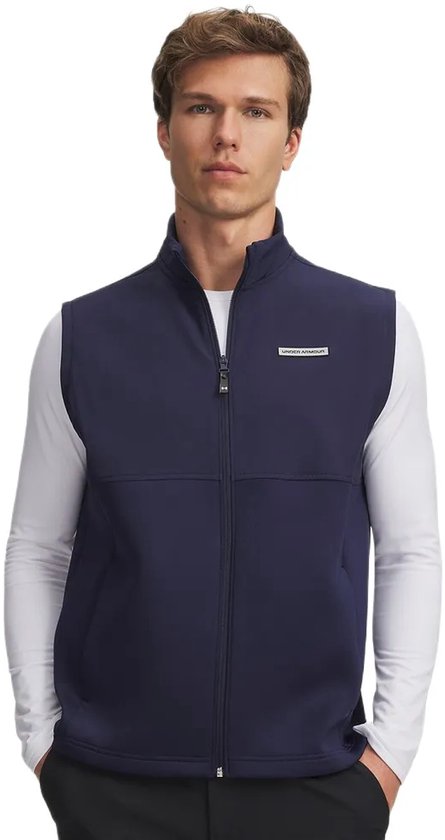 Under Armour Golf Drive Pro Hybrid Vest Blauw M Man