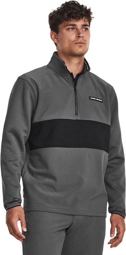 Under Armour Golf Storm Daytona Halve Rits Sweatshirt Grijs S Vrouw van Under Armour