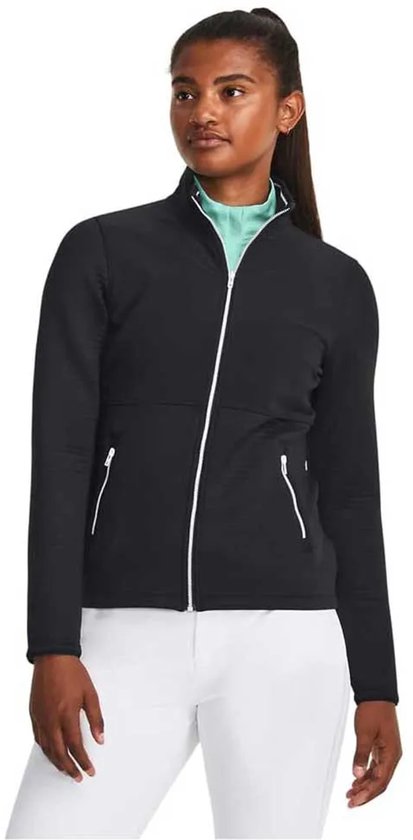 Under Armour Golf Storm Daytona Sweatshirt Met Rits Zwart M Vrouw van Merkloos