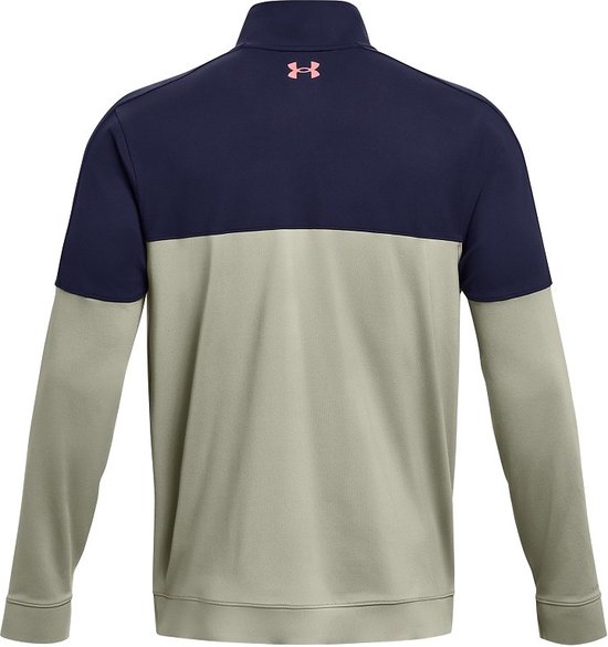 Under Armour Golf Storm Midlayer Halve Rits Sweatshirt Groen,Blauw L Vrouw van Under Armour