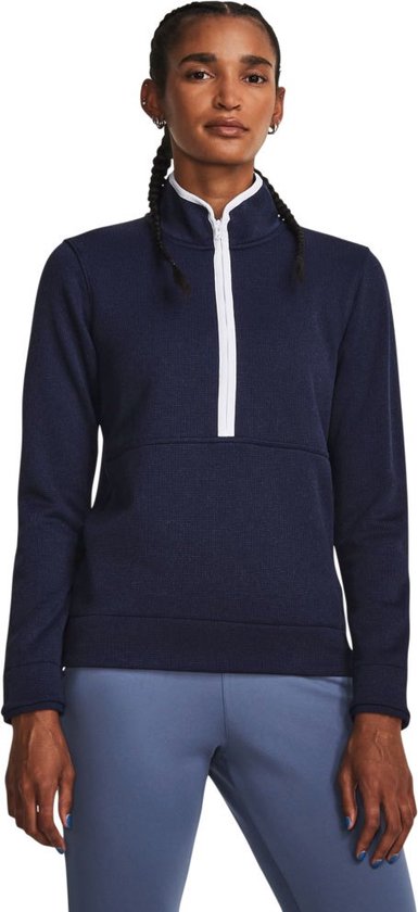Under Armour Golf Storm Sweatshirt Met Halve Rits Blauw XS Vrouw van Under Armour