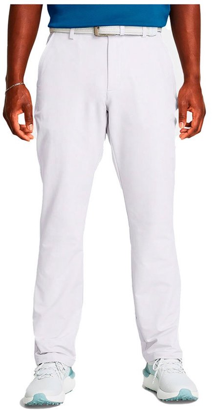 Under Armour Golf Tech Tapered Broek Wit 40 / 32 Man van Merkloos