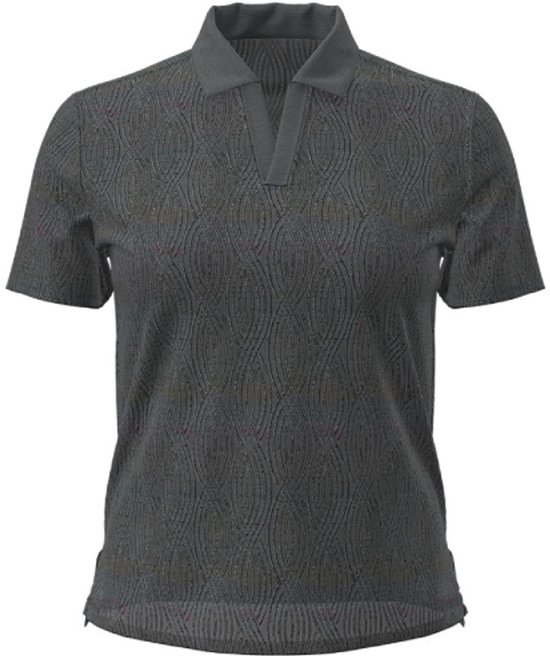 Under Armour Halo Bonded Jacquard Polo Clay Green van Merkloos