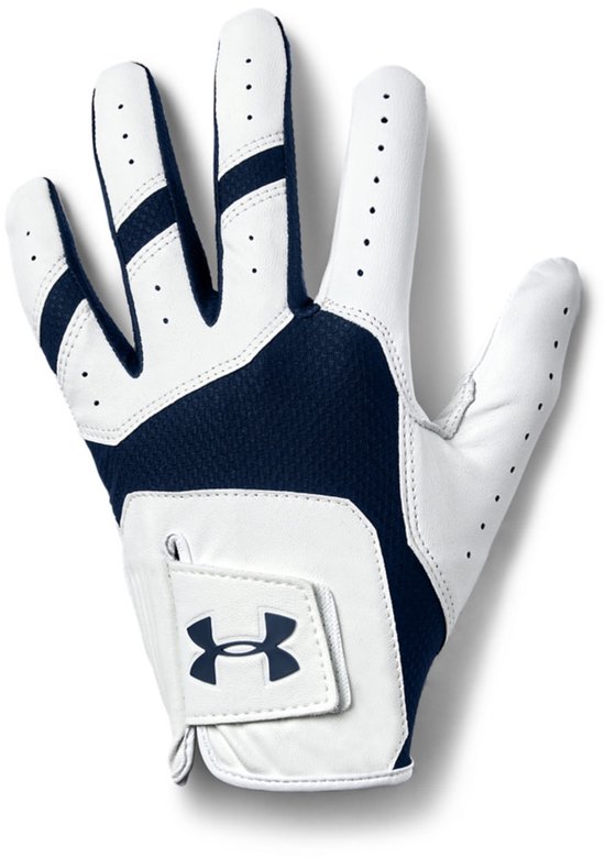 Under Armour Iso-Chill Golfhandschoen – Heren – Maat S – Wit/Blauw (Academy) van Under Armour