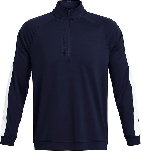 Under Armour Midlayer HZ - Golftrui - Heren - Midnight Navy van Merkloos