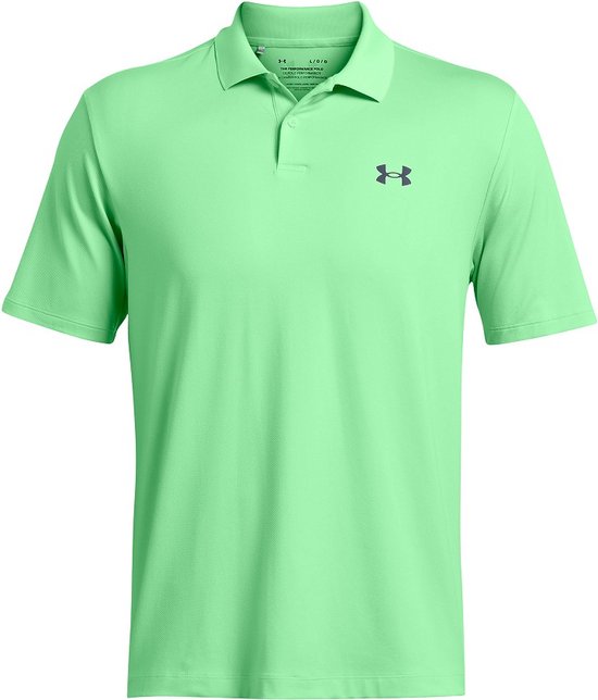 Under Armour Performance 3.0 Golfpolo Matrix Green van Under Armour