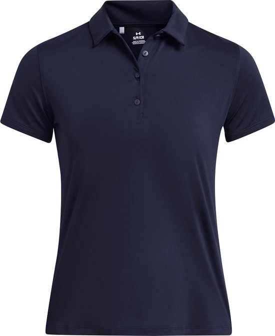 Under Armour Playoff Dames Polo Navy van Merkloos
