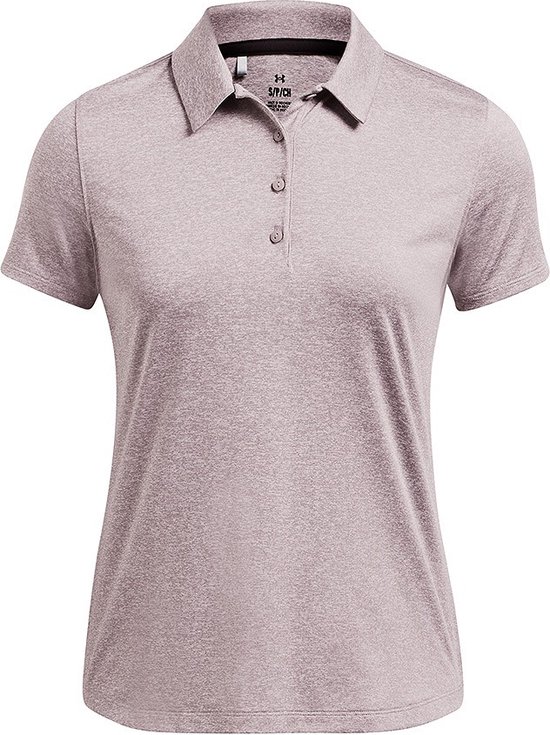 Under Armour Playoff Dames Polo Tetra Gray van Merkloos