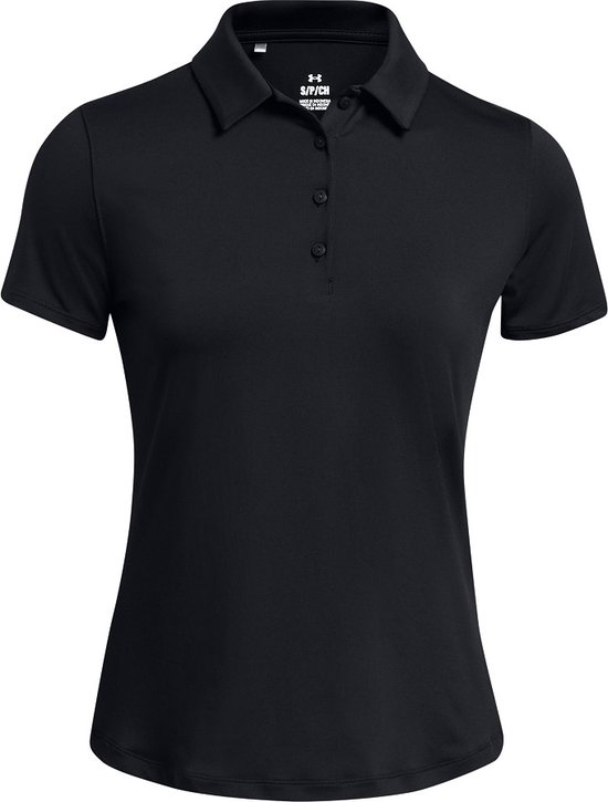 Under Armour Playoff Dames Polo Zwart van Merkloos