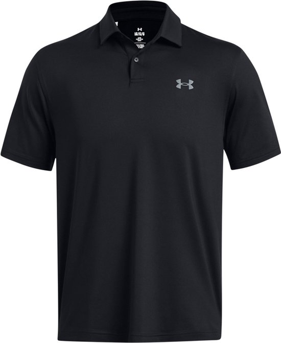 Under Armour Polo Shirt Ua T2G Polo Black 001-XL van Merkloos