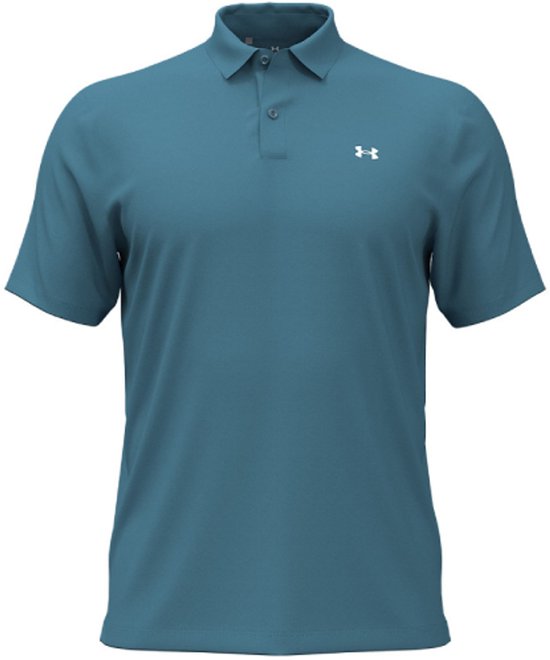 Under Armour T2G Pique Polo Boundless Blue van Merkloos