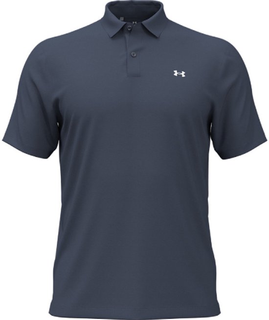 Under Armour T2G Pique Polo Downpour Grey van Merkloos