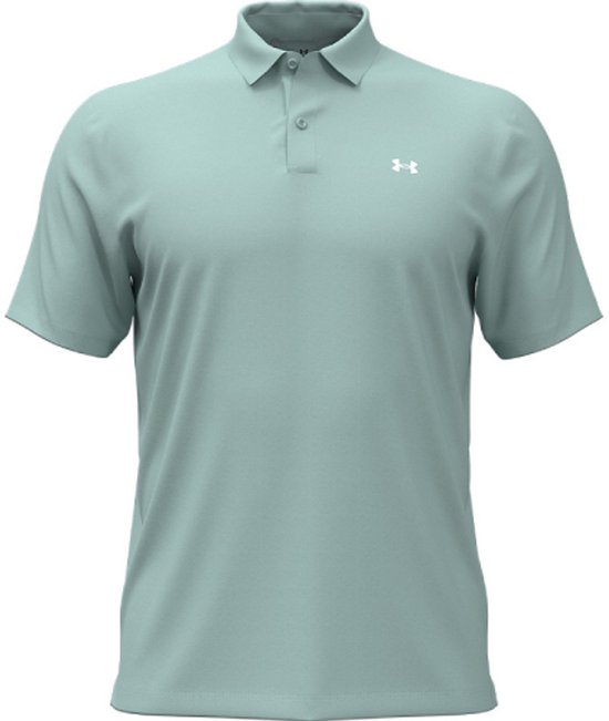 Under Armour T2G Pique Polo Enamel Blue van Merkloos