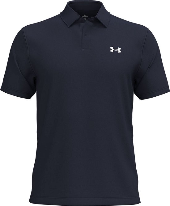 Under Armour T2G Pique Polo Midnight Navy/White van Under Armour
