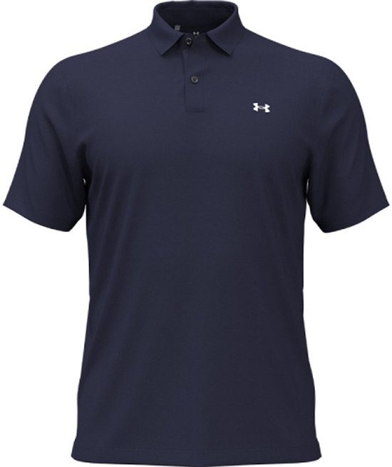 Under Armour T2G Pique Polo Navy van Merkloos