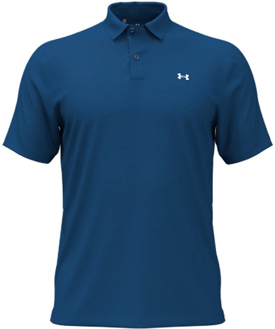 Under Armour T2G Pique Polo Varsity Blue van Merkloos