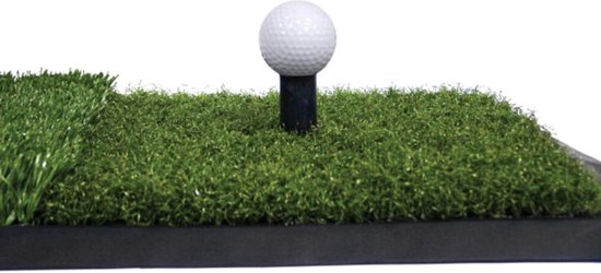 Uniseks Launch Pad-Golf afslagmat groen 1 maat met Rick Smith - Verbeter je afslag! van SKLZ