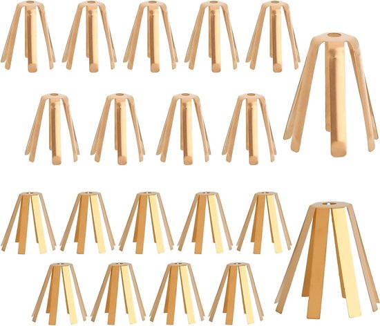 Universele Golf Schachtadapter Vulringen - Duurzaam Messing - 20 stuks - Voor IJzeren Clubs - 6 & 8 Poot Afstandhouder Accessoires