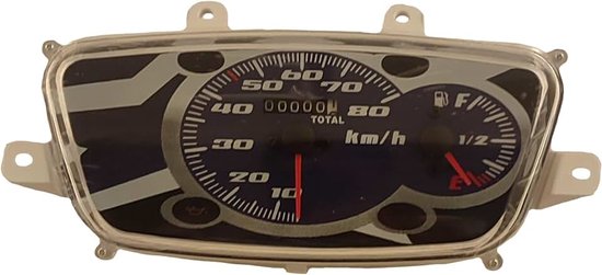 Universele snelheidsmeter en kilometerteller voor Yamaha BW's (2004-2017) en MBK Booster Spirit - hoogwaardige instrumentatie van universele