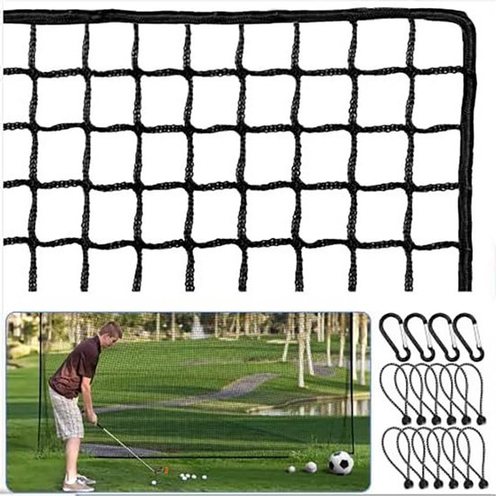 Unyqoos® en verstelbaar golfnet voor veelzijdige sporttraining binnen en buiten van Merkloos