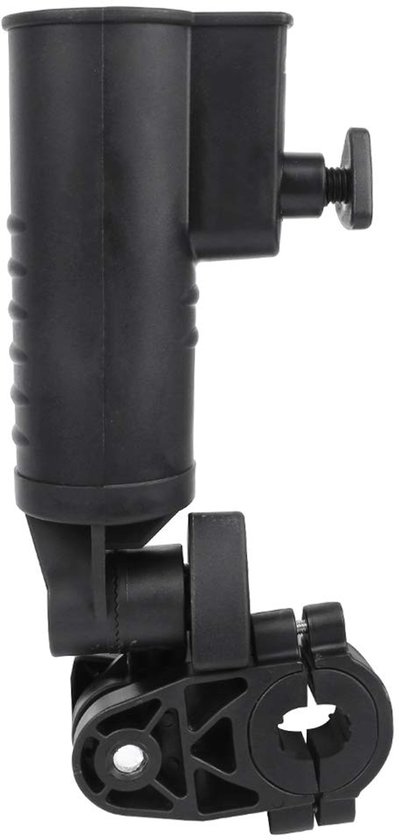 Unyqoos® Verstelbare en robuuste parapluhouder voor golfkar, fiets en kinderwagen
