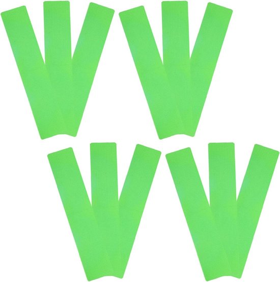 Veldmarkering Set - Sport Markeringen - Sport Training - Duurzaam PVC Materiaal - 34.5 x 7 cm - Groen