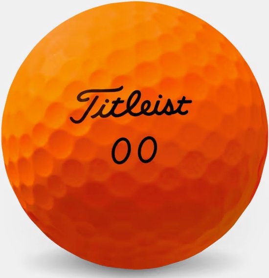 Velocity Titleist Golfballen Mat Oranje van Merkloos