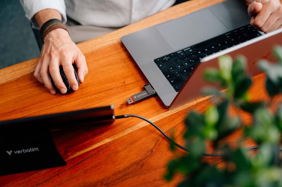 Verbatim Dual QuickStick USB flash drive 256 GB USB Type-A / USB Type-C 3.2 Gen 1 (3.1 Gen 1) Grijs van Verbatim