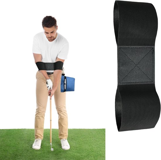 Verbeter je golftechniek met deze draagbare golftraining hulpmiddelen, griptraining armband en polstrainer voor optimale swing en houding van Merkloos