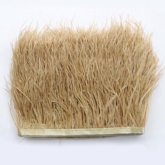veren, fringen, trim, 1 m, 8-10 cm, natuurlijke veren, franjes, kwastjes, franjelint voor doe-het-zelf jurk, naaien, handwerk, kostuumdecoratie, Halloween, veerband,