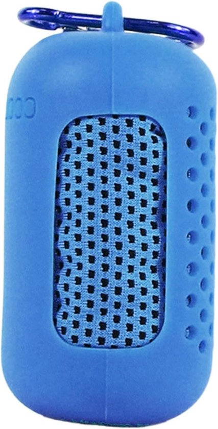 Verkoelende Handdoek - Koele Doek Hals - Sporten en Trainen - Direct Koel Gevoel - 30x80 cm - Blauw