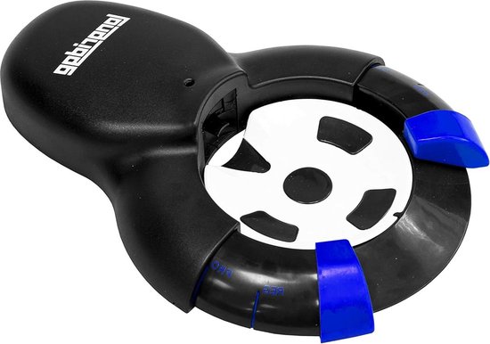 Verstelbare automatische put zwart-wit unisex met gat - Een maat van VER