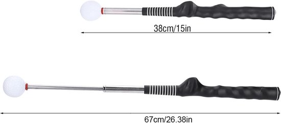 Verstelbare Golf Swing Trainer en Grip Oefenhulp voor Betere Controle van Merkloos