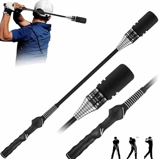 Verstelbare Golf Swing Trainer met Ergonomisch Handvat voor Effectieve Indoor Training en Verbetering van Golfvaardigheden