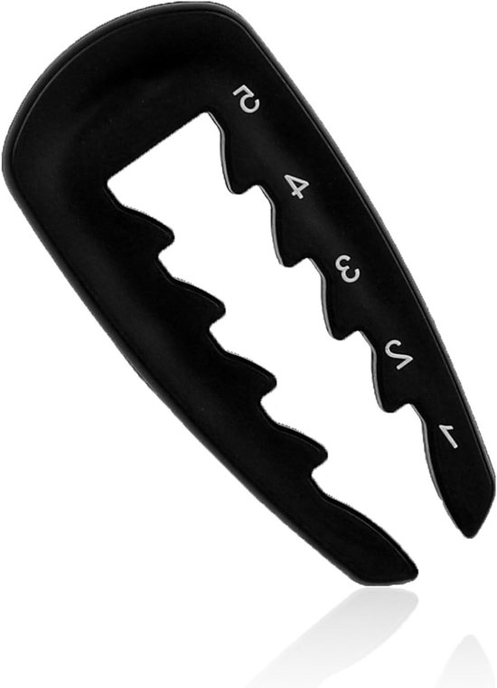 Verstelbare Golf Tee Hoogte Tool met 5 Instellingen - Lichtgewicht Plastic Precisie Golf Tee Hoogte Insteller en Balmarker voor Consistente Slagen en Training