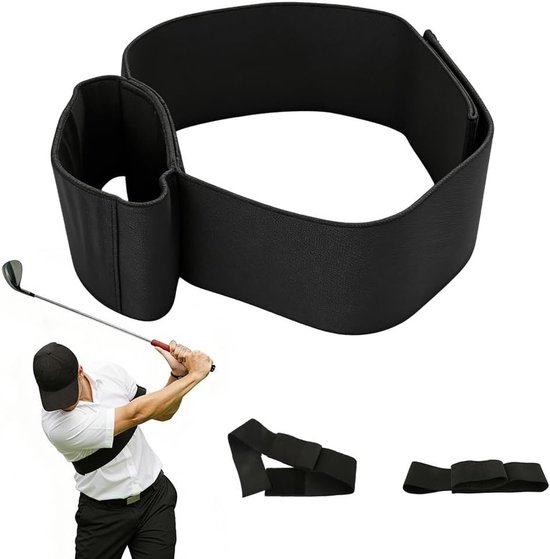 Verstelbare golf-trainingshulp armband voor vliegcorrectie en stabiliteit, ideaal voor beginners en ervaren golfers