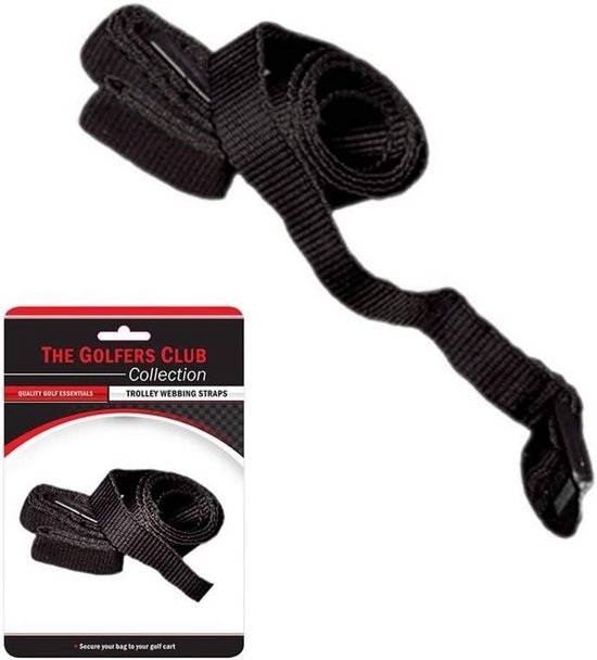 Verstelbare Golf Trolley Riem - Heavy Duty Tasriem voor Push en Elektrische Trolleys