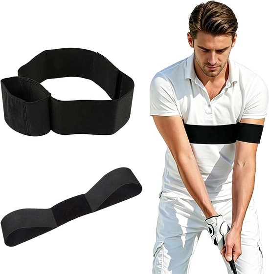 Verstelbare golfgreeptrainer voor armen, ideale golfaccessoires voor beginners, mannen en vrouwen, verbeter grip en techniek