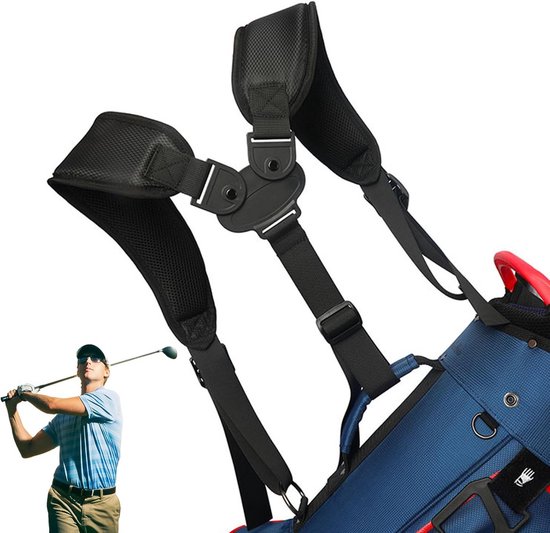 Verstelbare Golftasriemen voor Comfortabel Transport van Merkloos